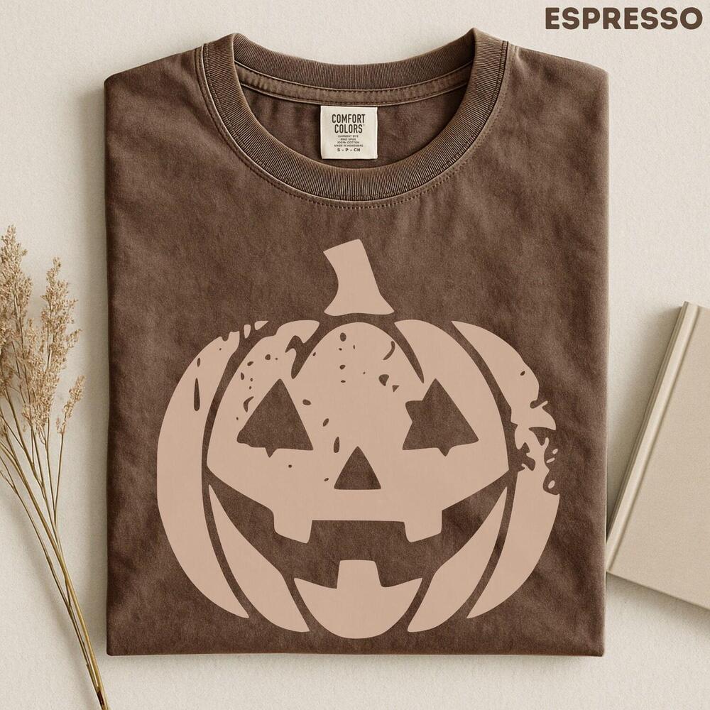 Retro Pumpkin Halloween Shirt, Jack O Lantern , Spooky